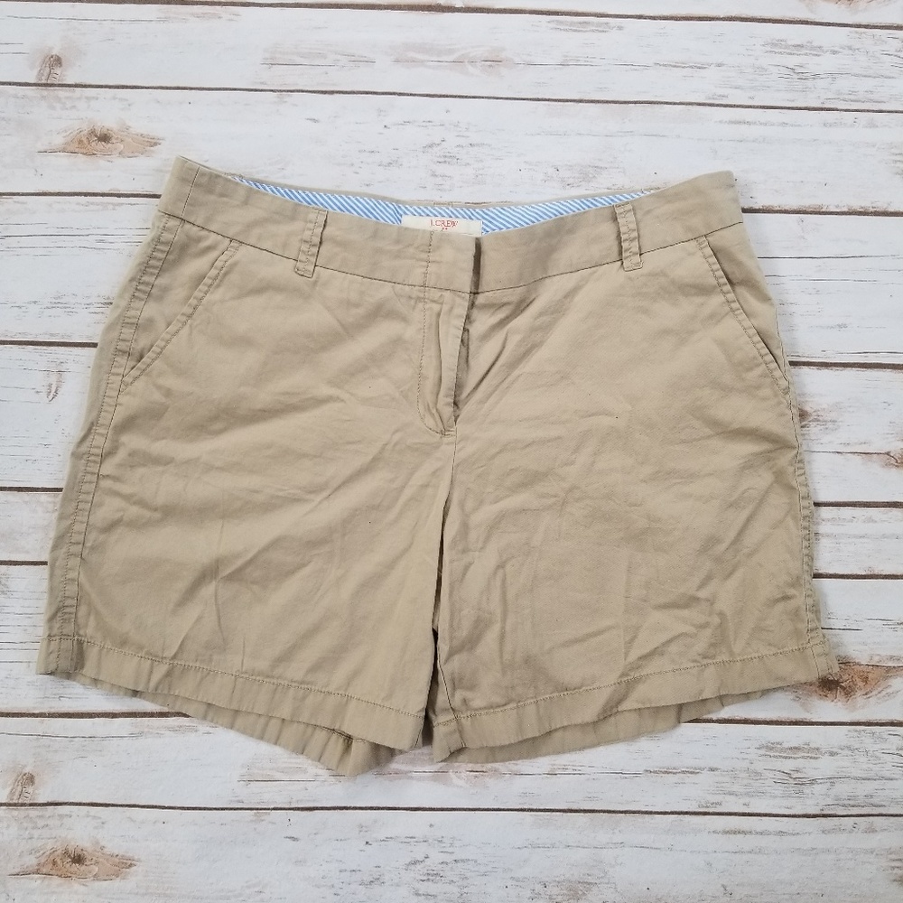 J Crew Khaki Broken In Chino Shorts
